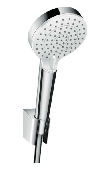 HANSGROHE - Crometta Set sprchové hlavice, 2 proudy, držáku a hadice, bílá/chrom 26692400
