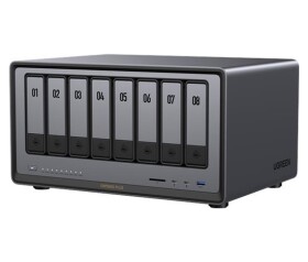 UGREEN NASync DXP8800 Plus (10C/i5-1235U/4,4GHz/8GBRAM/8xSATA/2xM.2/2x10GbE/1xPCIe/2xTB/2xUSB2.0/2xUSB3.2/HDMI/SD) EDF_1146187