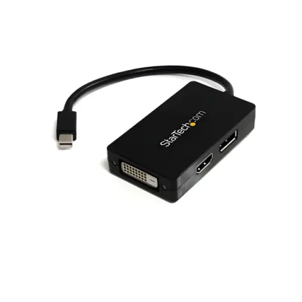 StarTech Adaptér Mini DisplayPort na DVI a HDMI černá / Adaptér / 2560x1600 px / 0,15 m (MDP2DPDVHD)