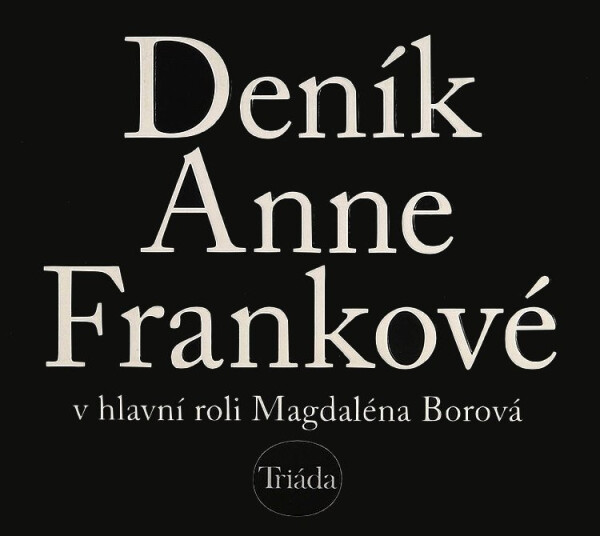 Deník Anne Frankové (audiokniha) - Anne Frank