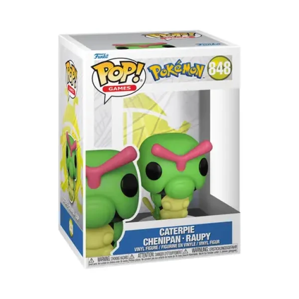 Funko POP Games: Pokemon- Caterpie (EMEA)