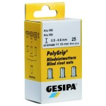 Gesipa 1433909 slepý nýt (Ø x d) 3.2 mm x 8 mm nerezová ocel nerezová ocel nerezová ocel PolyGrip® 1000 ks