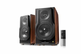 Edifier S3000MK II hnědá / 2.0 / Reproduktory / BT 5.0 / USB / XLR / RCA / Optický / 256 W (6923520269518)