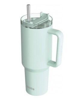 Nerezový termohrnek s brčkem Stream Turquoise 1200ml