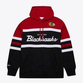 Mitchell & Ness Pánská mikina Chicago Blackhawks NHL Head Coach Hoodie Velikost: 3XL