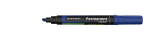 Značkovač Centropen 8516 nevysychavý permanentní, klínový hrot - modrý