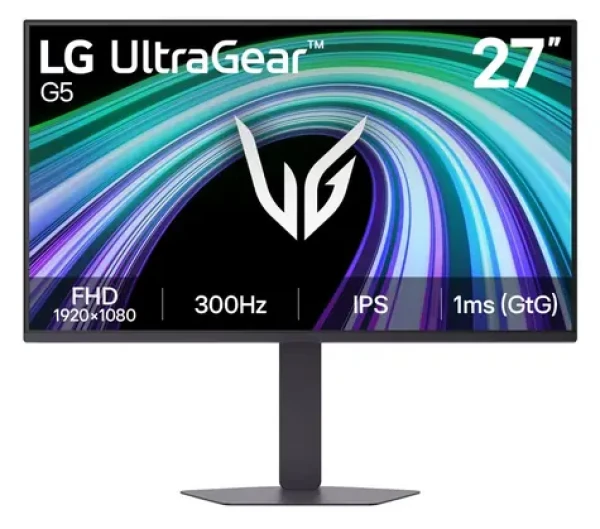 27" LG UltraGear 27G550B-B černá / Monitor / IPS / FHD / 300Hz / 1ms (27G550B-B.AEU)