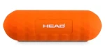 HEAD Silikonová činka 1 kg oranžová, sada 2 ks / Silikonový povrch / Železné jádro / Protiskluzová (HA725-2K)