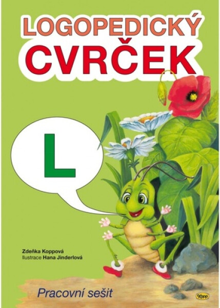 Logopedický cvrček - L, 2. vydání - Zdeňka Koppová