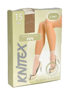 Dámské ponožky Knittex Pepe A'2 zlatý Univerzální