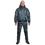 Bunda DAYBORO pilot zimní s odepínací kapucí pánská černá 4XL černá