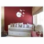 DumDekorace DumDekorace Moderní nástěnné hodiny motýly