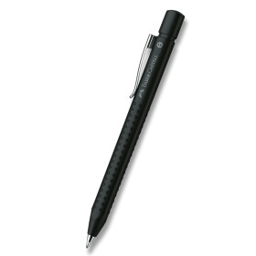 Faber - Castell Kuličkové pero Grip 2011 - metalické černé