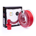 PLA filament Rubin Red 1,75 mm Print With Smile 0,5 kg