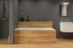 Obdélníková vana SAT Mika Plus 180x80 cm akrylát levá i pravá SATMIKA1800PLUS SATMIKA1800PLUS