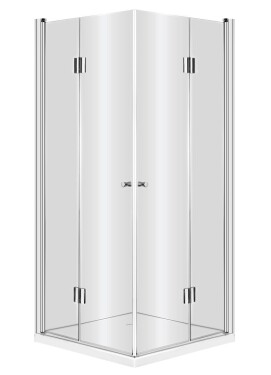 DEANTE - Kerria chrom - Sprchový kout, čtvercový, 90 cm KTK_041P