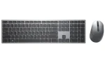 DELL KM7321W HU šedá / Set bezdrátové klávesnice a myši / HU / 2.4GHz / Bluetooth / USB (580-AJQI)