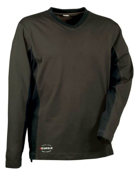 Pracovní tričko COFRA MADEIRA Barva: Hnědá zemitá, Velikost: 2XL (CAMADEIRA_06_2XL)