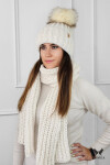 Kamea Hat&Scarf K.23.211.02 Ecru OS