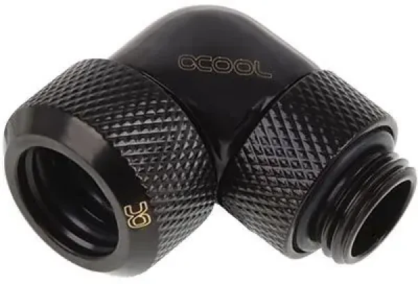 Alphacool Eiszapfen 13mm G1/4 černá / Fitink / 90° otočný / pro hardtube chlazení (17393)