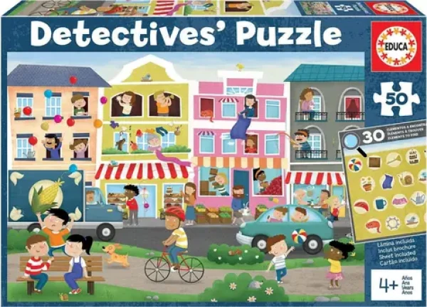 EDUCA Detektivní puzzle Město