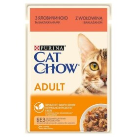 Cat Chow ADULT GiJ Beef Eggplant Jelly 85 g