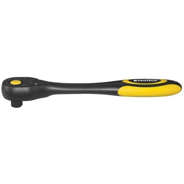PROTECO 43.140-11-K-S ráčna přepínací 1/4" s vyhaz. 72z. páčka STANDARD