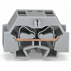 WAGO 262-346 samostatná svorka 12 mm pružinová svorka oranžová 100 ks