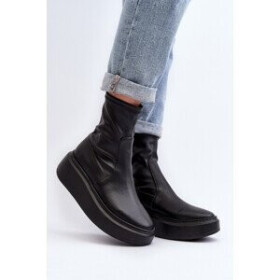 Dámské boty 3395 černé 192283 - Zazoo 41