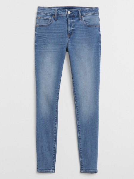 GAP Džíny mid rise universal legging jeans Dámské