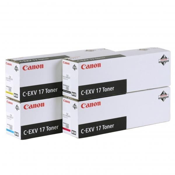 Canon C-EXV17 Y, žlutý, 0259B002 - originální toner