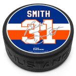 Mustang Puk New York Islanders NHL Alumni Puck - Smith