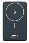 PORT CONNECT bezdrátová 10 000 mAh černá / Powerbanka / Qi2 15W / MagSafe / USB-C PD / USB-A QC (907005)