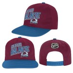 Outerstuff Dětská kšiltovka Colorado Avalanche NHL Essentials Deadstock Snapback