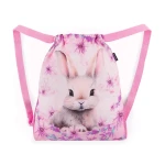 Bagmaster SÁČEK LUMI 25 A školní na přezůvky / tělocvik – králíček Růžová 1,5 l 230379