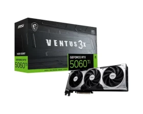 MSI NVIDIA GeForce RTX 5060 Ti 16G VENTUS 3X OC, 3xDP, 1xHDMI (RTX 5060 Ti 16G VENTUS 3X OC)