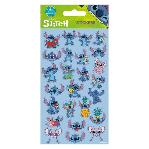 Samolepky Lilo a Stitch modré - Pyramid