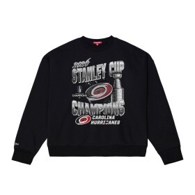 Mitchell & Ness Dámská mikina Carolina Hurricanes NHL 2026 Stanley Cup Champions Velikost: M