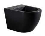 Erga Lily, závěsný bidet 490x360x320 mm, černá matná, ERG-V03-LILY-BD-BK