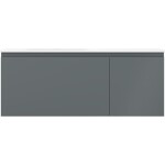 MEXEN/S - Orio koupelnová skříňka 120 cm s umyvadlem Vela levá, 1S, 1D, grafit mat/bílá mat 91A13-12047-3-BBFF66-W23L01
