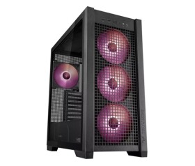 ASUS case TUF GAMING CASE (GT302) TG, Mid Tower, 4x 140mm ARGB Fan, černá EDF_1887351