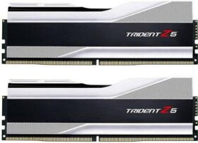 G.Skill Trident Z5 Silver 32GB (2x16GB) 6000MHz / DDR5 / CL40-40-40-96 / 1.35V / XMP 3.0 / on-die ECC (F5-6000J4040F16GX2-TZ5S)