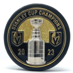 Mustang Puk Vegas Golden Knights NHL Ultra 3D Glitter Medallion