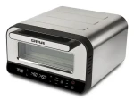 G3Ferrari G10204 stříbrná / Mini trouba na pizzu / 1850 W / 80–450°C / 6 programů / kámen 32×32 cm (G10204)