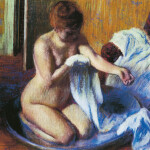 Nástěnný poznámkový kalendář 2026 NOTIQUE - Edgar Degas, 30 x 30 cm