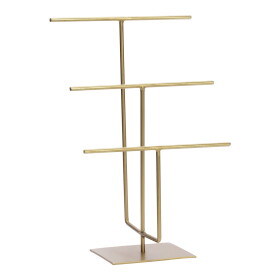 MADAM STOLTZ Stojánek na šperky Matt Brass 23 cm, zlatá barva, kov