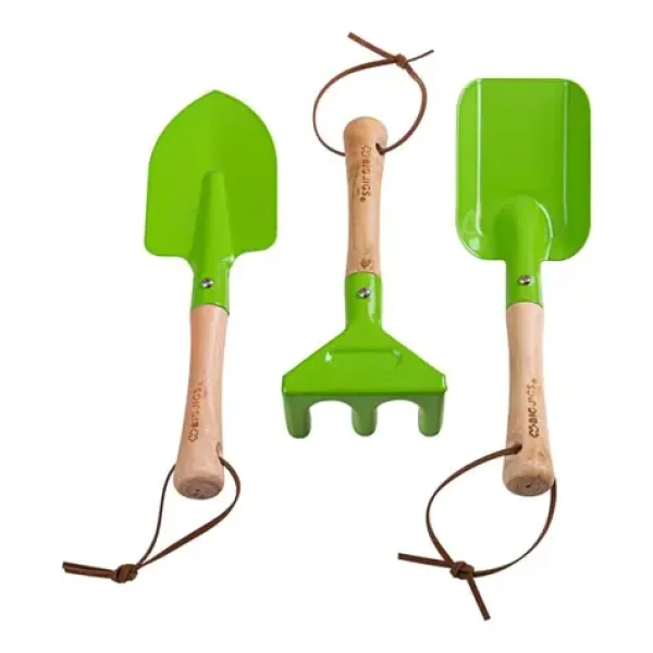 Bigjigs Toys Ruční nářadí na zahradu 3 ks