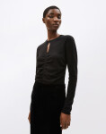 Tričko Armedangels Laleaa Festive 105 black