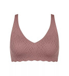 SLOGGI ZERO FEEL BLISS – soft podprsenka s 360° elastickou krajkou Sloggi CACAO M