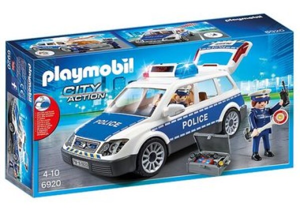 Playmobil 6920 Policejní auto s majákem / od 4 let (6920-PL)